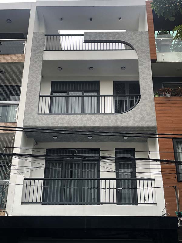 Mẫu lan can sắt nhà hiện đại